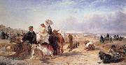 William Havell Weston Sands in 1864 oil painting picture wholesale